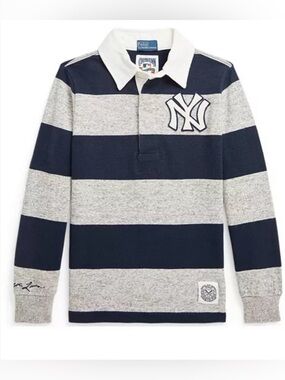 Polo Ralph Lauren Yankees Striped Rugby Shirt